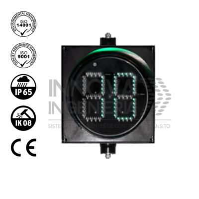 Semáforo Vehicular LED'S de Cuenta Regresiva 1C1L