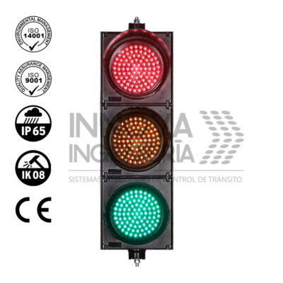 Semáforo LED'S Vehicular 1C3L