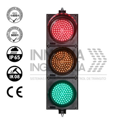 Semáforo LED'S Vehicular 1C3L 3x300