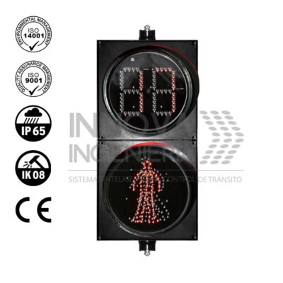 Semáforo Peatonal LED'S Dinámico