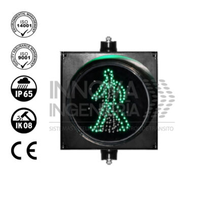 Semáforo Peatonal LED'S Dinámico 1C1L