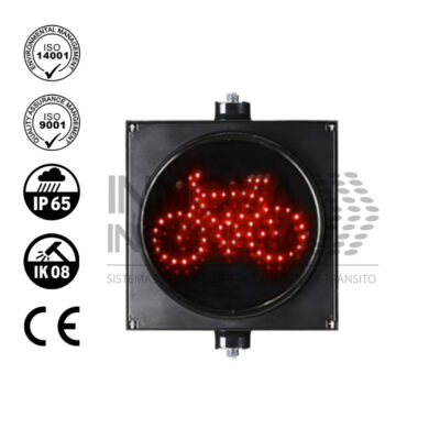 Semáforo vehicular led's ciclista