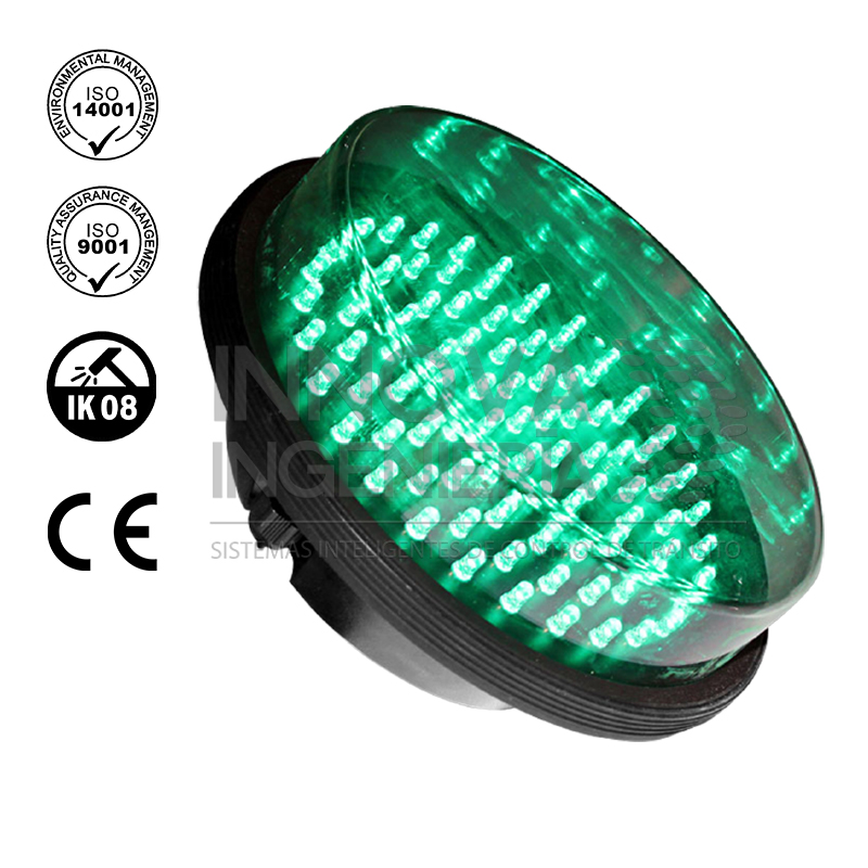 Óptica LED'S Verde 200MM