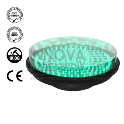 Óptica LED'S Verde 12V