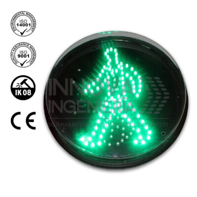 Óptica LED'S Peatón 200MM