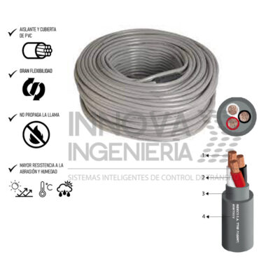 cable vulcanizado 3x16 awg