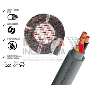 cable vulcanizado 4x16 awg