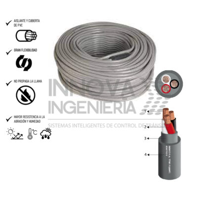 cable vulcanizado 2x14 awg