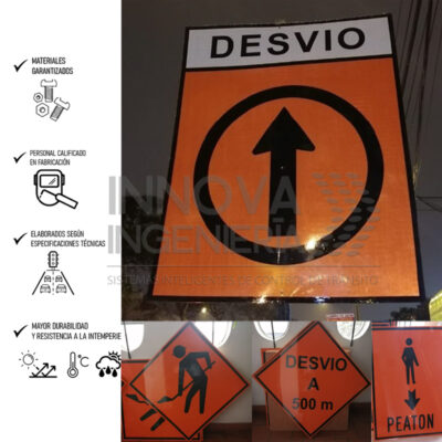 Señalización para Obra